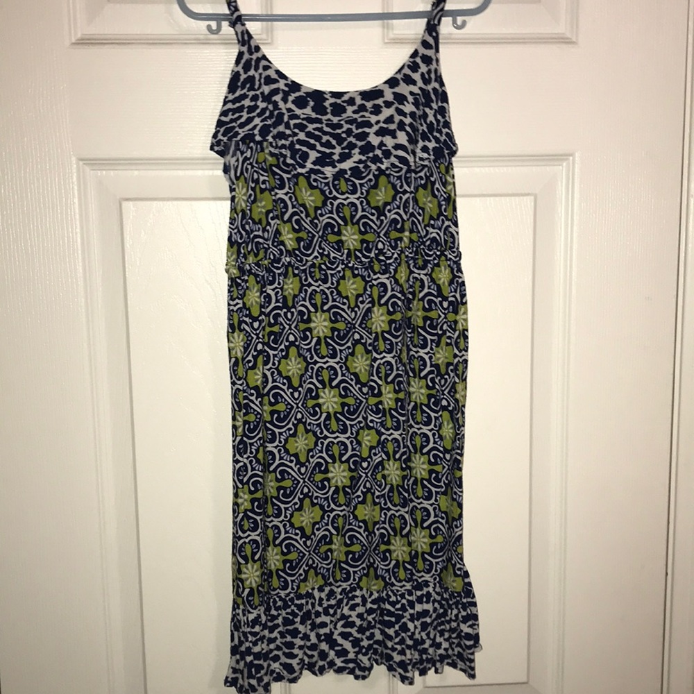 Girls Size M(7-8) Maxi Rayon Retro/Bohemian Vibe Dress from Children’s Place-EUC